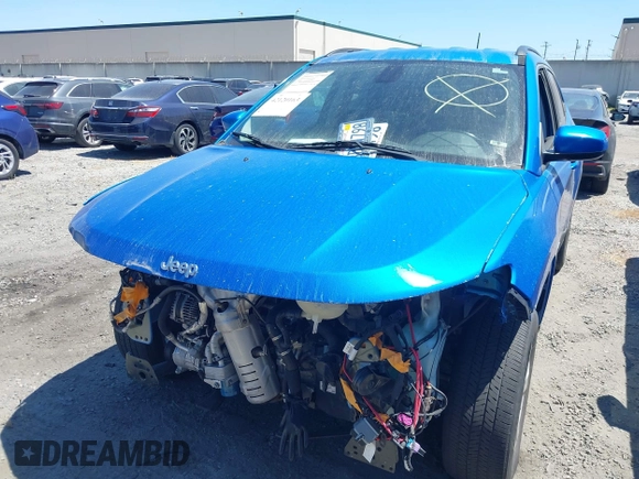 2018 Jeep Compass Latitude with VIN 3C4NJCBB6JT227412, listed as a IAAI auction lot 42120163 with 80,490 mi miles and . Bid and sale history available at DreamBid. Image 13.