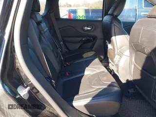 2019 Jeep Cherokee Latitude Plus with VIN 1C4PJMLX5KD369346, listed as a IAAI auction lot 41407489 with 50,898 mi miles. Bid and sale history available at carsss.com. Image 8.