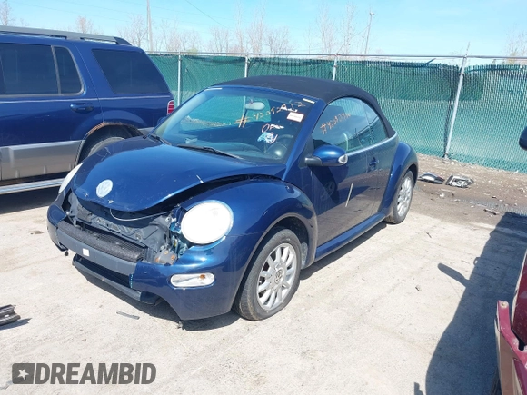 2005 Volkswagen Beetle GLS с VIN 3VWCM31Y15M316192, выставлен на аукционе IAAI как лот 42092912 с пробегом 122 212 миль миль и . История ставок и продаж доступна на DreamBid. Изображение 2.