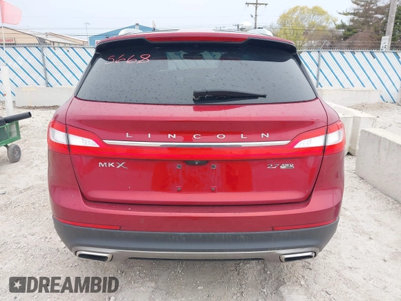 2016 Lincoln MKX Reserve with VIN 2LMPJ8LP8GBL32389, listed as a IAAI auction lot 42065668 with 135,907 mi miles and . Bid and sale history available at DreamBid. Image 15.