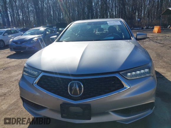 2020 Acura TLX with VIN 19UUB1F38LA000055, listed as a IAAI auction lot 41546988 with 99,036 mi miles. Bid and sale history available at carsss.com. Image 12.
