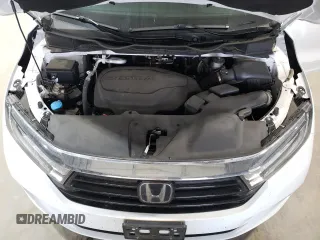2024 Honda Odyssey EX-L with VIN 5FNRL6H68RB005052, listed as a Copart auction lot 53072325 with 34,758 mi miles and Salvage Title. Bid and sale history available at DreamBid. Image 13.