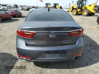 2017 Kia Cadenza Premium with VIN KNALC4J1XH5093611, listed as a Copart auction lot 43284665 with 37,688 mi miles and Salvage Title. Bid and sale history available at carsss.com. Image 6.