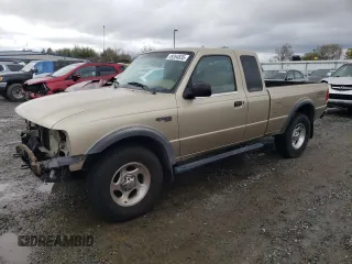 2000 Ford Ranger XL with VIN 1FTZR15V5YPA19024, listed as a Copart auction lot 49264835 with 140,384 mi miles and Salvage Title. Bid and sale history available at carsss.com. Image 1.