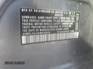 2012 Volkswagen Jetta TDI w/Sunroof & Nav z VIN 3VWPL7AJ4CM645626, wystawiony jako Copart lot #89278205 z przebiegiem 174 684 mil mil oraz Szkoda całkowita • Salvage title. Historia ofert i sprzedaży dostępna na DreamBid. Obrazek 13.