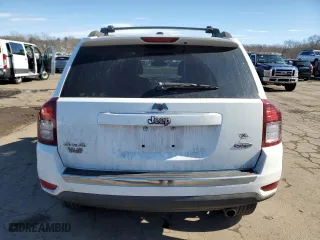 2016 Jeep Compass High Altitude Edition with VIN 1C4NJDEB1GD798645, listed as a Copart auction lot 46435305 with 95,457 mi miles and Salvage Title. Bid and sale history available at carsss.com. Image 6.