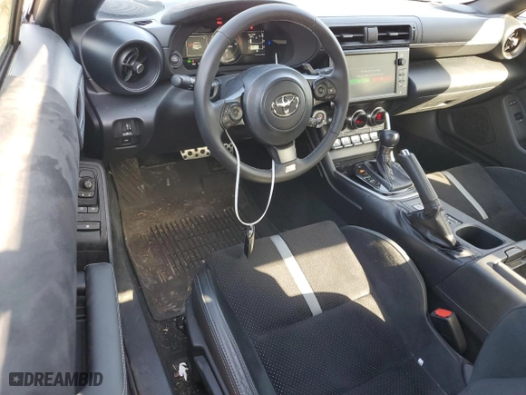 2024 Toyota GR86 Premium with VIN JF1ZNBE14R8750107, listed as a Copart auction lot 51245515 with 8,217 mi miles and Salvage Title. Bid and sale history available at carsss.com. Image 8.
