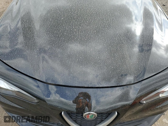 2019 Alfa Romeo Giulia Ti Sport with VIN ZARFANBN0K7611689, listed as a Copart auction lot 72815174 with 42,714 mi miles and Salvage Title. Bid and sale history available at carsss.com. Image 11.