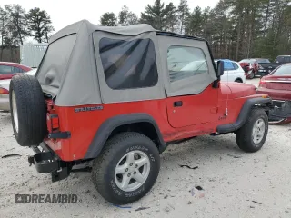 1990 Jeep Wrangler "S" with VIN 2J4FY19E5LJ531768, listed as a Copart auction lot 87677425 with 76,948 mi miles and Clean Title. Bid and sale history available at carsss.com. Image 3.