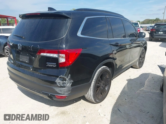 2022 Honda Pilot Special Edition z VIN 5FNYF6H22NB097401, wystawiony jako IAAI lot #41616074 z przebiegiem 33 731 mil mil oraz . Historia ofert i sprzedaży dostępna na DreamBid. Obrazek 6.