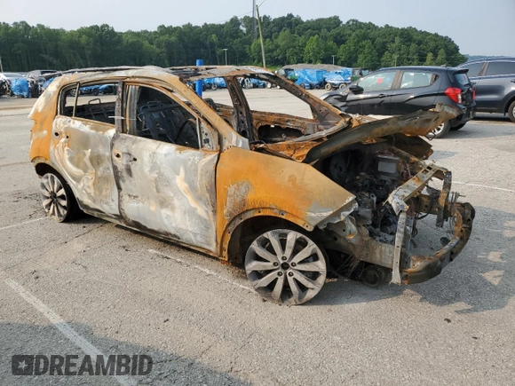 2018 Kia Sportage EX with VIN KNDPNCACXJ7371573, listed as a Copart auction lot 58895905 with Not provided miles and Salvage title. Bid and sale history available at DreamBid. Image 4.