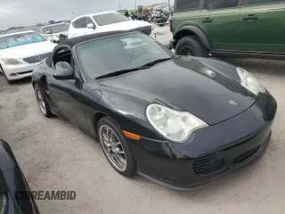 2004 Porsche 911 Carrera S with VIN WP0CB29934S675355, listed as a Copart auction lot 75592944 with 0 mi miles and Non Repairable. Bid and sale history available at carsss.com. Image 4.
