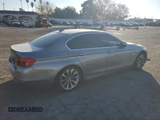 2016 BMW 5 Series 528i with VIN WBA5A5C5XGG350127, listed as a Copart auction lot 88058595 with 107,663 mi miles and Salvage title. Bid and sale history available at DreamBid. Image 3.