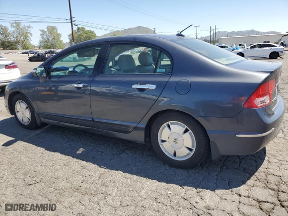 2007 Honda Civic Hybrid with VIN JHMFA36247S022890, listed as a Copart auction lot 52919355 with 198,327 mi miles and Clean Title. Bid and sale history available at carsss.com. Image 2.