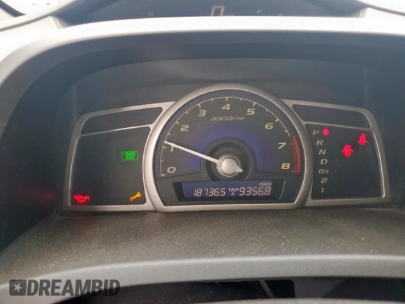 2006 Honda Civic LX z VIN 1HGFA165X6L031877, wystawiony jako Copart lot #59934095 z przebiegiem 187 365 mil mil oraz Czysty tytuł • Clean title. Historia ofert i sprzedaży dostępna na DreamBid. Obrazek 9.