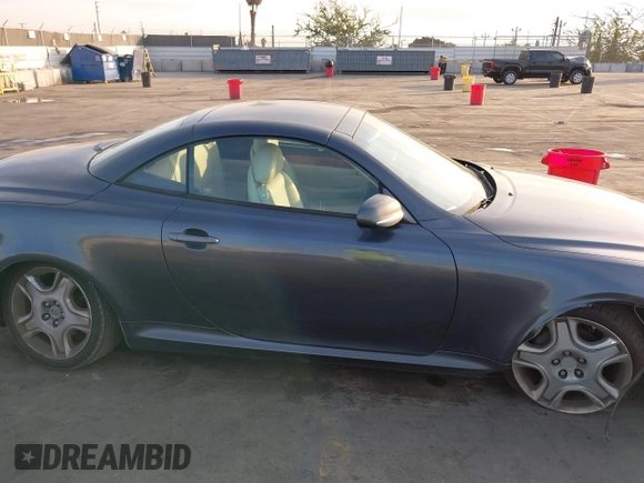 2007 Lexus SC 430 with VIN JTHFN45Y679014426, listed as a IAAI auction lot 41408502 with 202,274 mi miles and . Bid and sale history available at DreamBid. Image 13.