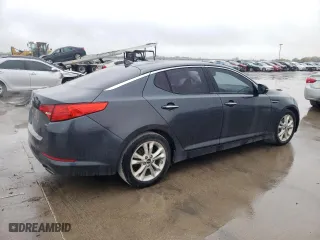 2011 Kia Optima EX with VIN KNAGN4A74B5152840, listed as a Copart auction lot 83638104 with 120,654 mi miles and Salvage Title. Bid and sale history available at carsss.com. Image 3.