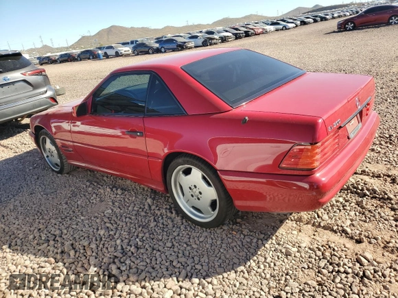 1998 Mercedes-Benz SL-Class with VIN WDBFA67F0WF157813, listed as a Copart auction lot 78424584 with 122,352 mi miles and Clean Title. Bid and sale history available at carsss.com. Image 2.