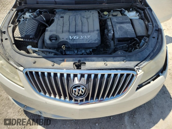 2013 Buick LaCrosse Leather z VIN 1G4GC5E3XDF307972, wystawiony jako Copart lot #61284425 z przebiegiem 108 267 mil mil oraz Czysty tytuł • Clean title. Historia ofert i sprzedaży dostępna na DreamBid. Obrazek 11.