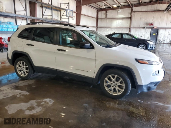 2016 Jeep Cherokee Sport z VIN 1C4PJLAB2GW207588, wystawiony jako Copart lot #62684275 z przebiegiem 88 885 mil mil oraz Szkoda całkowita • Salvage title. Historia ofert i sprzedaży dostępna na DreamBid. Obrazek 4.