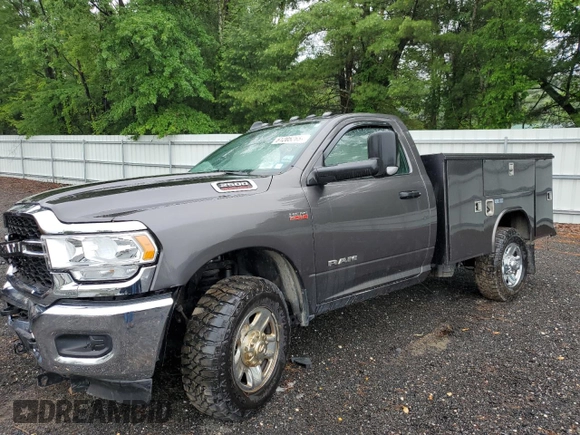2022 Ram 2500 Tradesman с VIN 3C6MR5AJ5NG169825, выставлен на аукционе Copart как лот 61205265 с пробегом 75 897 миль миль и Списание • Salvage title. История ставок и продаж доступна на DreamBid. Изображение 1.