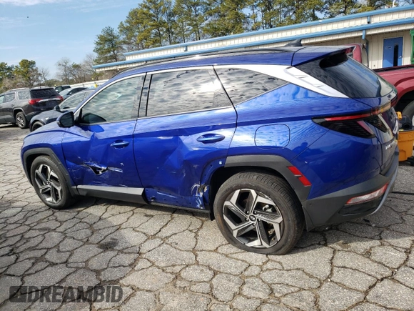 2023 Hyundai Tucson Limited with VIN 5NMJE3AE0PH240970, listed as a Copart auction lot 86418974 with 18,313 mi miles and Salvage title. Bid and sale history available at DreamBid. Image 2.