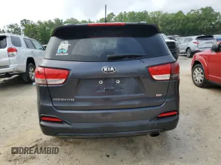 2017 Kia Sorento LX with VIN 5XYPG4A35HG328000, listed as a Copart auction lot 50140365 with 139,858 mi miles and Clean Title. Bid and sale history available at carsss.com. Image 6.