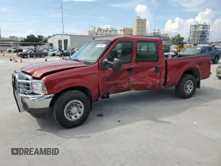 2003 Ford Super Duty F-250 XL with VIN 1FTNW20F03EB10672, listed as a Copart auction lot 65245904 with 234,956 mi miles and Salvage Title. Bid and sale history available at carsss.com. Image 1.