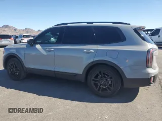 2024 Kia Telluride EX X-Line z VIN 5XYP3DGC7RG561574, wystawiony jako Copart lot #49926285 z przebiegiem 6 650 mil mil oraz Szkoda całkowita • Salvage title. Historia ofert i sprzedaży dostępna na DreamBid. Obrazek 2.