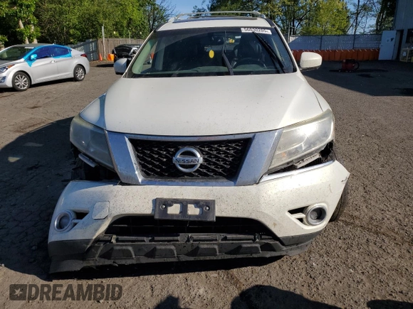 2014 Nissan Pathfinder S z VIN 5N1AR2MM2EC704401, wystawiony jako Copart lot #56030205 z przebiegiem 156 056 mil mil oraz Szkoda całkowita • Salvage title. Historia ofert i sprzedaży dostępna na DreamBid. Obrazek 5.