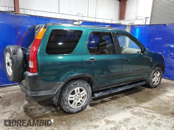 2002 Honda CR-V EX with VIN JHLRD78862C039307, listed as a Copart auction lot 49496985 with 286,836 mi miles and Clean Title. Bid and sale history available at carsss.com. Image 3.