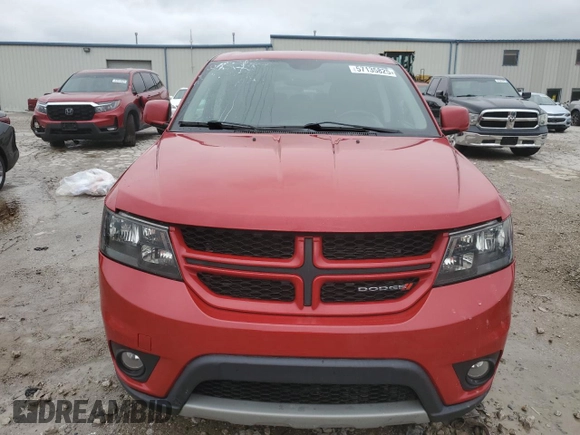 2015 Dodge Journey R/T with VIN 3C4PDCEG7FT614792, listed as a Copart auction lot 57135825 with 165,912 mi miles and Salvage title. Bid and sale history available at DreamBid. Image 5.
