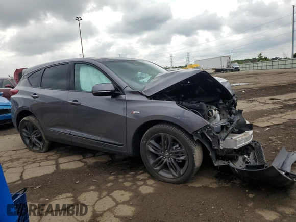 2021 Acura RDX w/A-Spec Package z VIN 5J8TC2H61ML018506, wystawiony jako Copart lot #58461365 z przebiegiem 29 519 mil mil oraz Nie do naprawy • Non repairable. Historia ofert i sprzedaży dostępna na DreamBid. Obrazek 4.