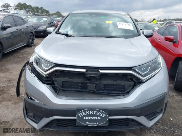 2020 Honda CR-V EX-L with VIN 7FARW1H81LE022024, listed as a IAAI auction lot 41717302 with 59,287 mi miles. Bid and sale history available at carsss.com. Image 12.
