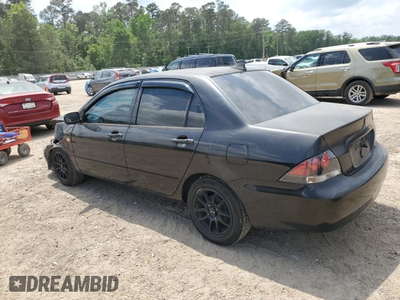 2006 Mitsubishi Lancer ES with VIN JA3AJ26E66U062230, listed as a Copart auction lot 53468845 with 146,858 mi miles and Salvage Title. Bid and sale history available at DreamBid. Image 2.