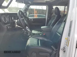 2019 Jeep Wrangler Unlimited Sahara with VIN 1C4HJXEN0KW521751, listed as a Copart auction lot 50650025 with 75,640 mi miles and Salvage Title. Bid and sale history available at DreamBid. Image 7.