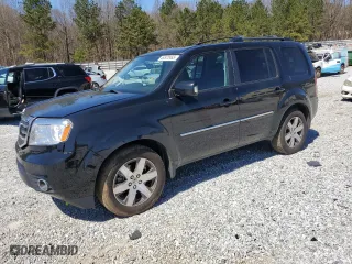 2015 Honda Pilot Touring with VIN 5FNYF4H90FB032551, listed as a Copart auction lot 49572465 with 135,656 mi miles and Salvage Title. Bid and sale history available at carsss.com. Image 1.