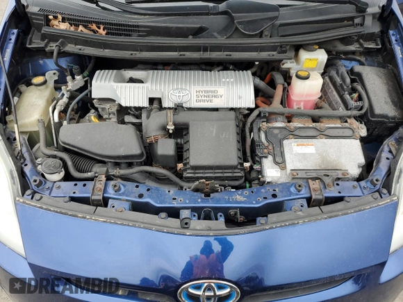 2011 Toyota Prius I with VIN JTDKN3DU2B1441652, listed as a Copart auction lot 53439055 with 179,522 mi miles and Salvage Title. Bid and sale history available at DreamBid. Image 11.