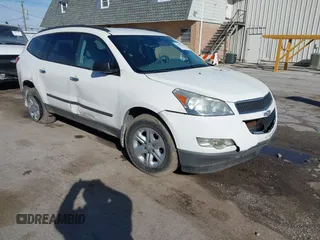2012 Chevrolet Traverse LS with VIN 1GNKRFEDXCJ401428, listed as a IAAI auction lot 41801656 with 141,242 mi miles and . Bid and sale history available at DreamBid. Image 1.