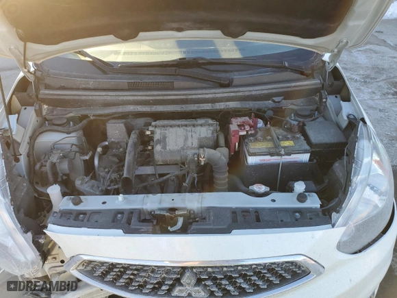 2020 Mitsubishi Mirage ES with VIN ML32A3HJ3LH010678, listed as a Copart auction lot 43037805 with 35,000 mi miles and Salvage Title. Bid and sale history available at carsss.com. Image 11.