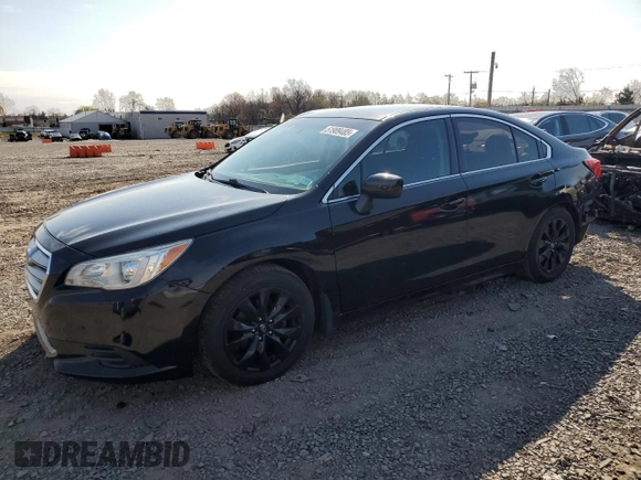 2015 Subaru Legacy 2.5i Premium with VIN 4S3BNAC60F3003228, listed as a Copart auction lot 51909485 with 42,048 mi miles and Salvage Title. Bid and sale history available at carsss.com. Image 1.