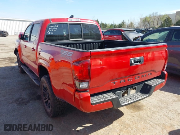 2022 Toyota Tacoma SR with VIN 3TYAX5GNXNT042988, listed as a IAAI auction lot 41879152 with 30,383 mi miles and . Bid and sale history available at DreamBid. Image 3.