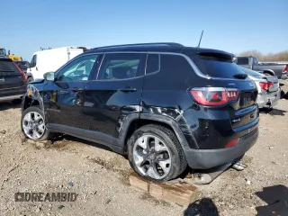 2020 Jeep Compass High Altitude с VIN 3C4NJDCB7LT233906, выставлен на аукционе Copart как лот 52922995 с пробегом 39 980 миль миль и Списание • Salvage title. История ставок и продаж доступна на DreamBid. Изображение 2.