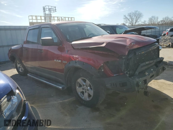 2009 Dodge 1500 TRX with VIN 1D3HB13T89S754295, listed as a Copart auction lot 48991915 with 227,431 mi miles and Salvage title. Bid and sale history available at DreamBid. Image 4.
