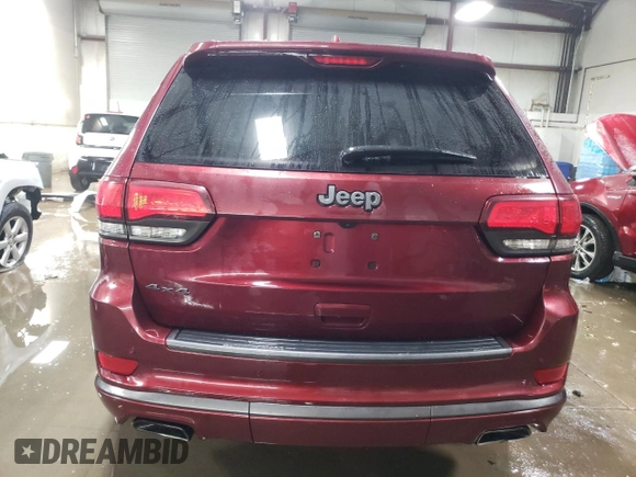 2018 Jeep Grand Cherokee High Altitude with VIN 1C4RJFCG2JC202239, listed as a Copart auction lot 87669915 with 0 mi miles and Salvage Title. Bid and sale history available at carsss.com. Image 6.