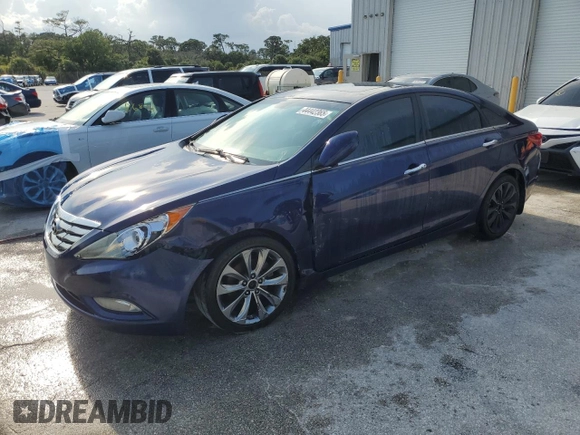 2011 Hyundai Sonata Limited with VIN 5NPEC4ACXBH117278, listed as a Copart auction lot 44442365 with 276,835 mi miles and Salvage Title. Bid and sale history available at DreamBid. Image 1.