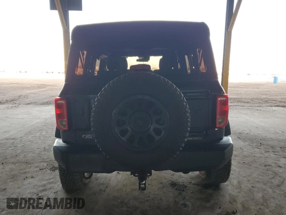 2022 Ford Bronco with VIN 1FMDE5BH4NLB88798, listed as a Copart auction lot 85670834 with 41,264 mi miles and Salvage Title. Bid and sale history available at DreamBid. Image 6.