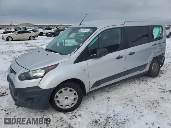 2017 Ford Transit Connect XL with VIN NM0GE9E76H1334045, listed as a Copart auction lot 47665785 with 62,176 mi miles and Salvage title. Bid and sale history available at DreamBid. Image 1.