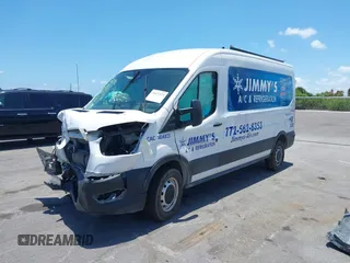 2023 Ford Transit Cargo with VIN 1FTBR1C82PKA26720, listed as a IAAI auction lot 39437379 with Not provided miles and . Bid and sale history available at DreamBid. Image 22.