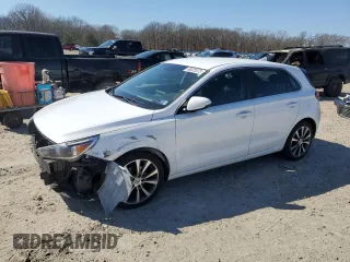2018 Hyundai Elantra GT with VIN KMHH35LE9JU016217, listed as a Copart auction lot 48025575 with 107,995 mi miles and Salvage Title. Bid and sale history available at carsss.com. Image 1.